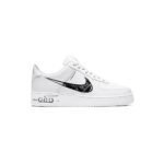 Air Force 1 Sketch WHITE BLACK