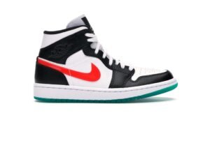 Air Jordan 1 Mid Alternate Swooshes RED YELLOW