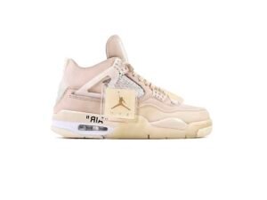 Air Jordan 4 High x Off White SAIL