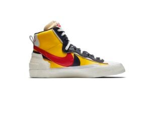 Blazer Mid x Sacai YELLOW UNVERSITY RED UNIVERSITY MARINE BLUE