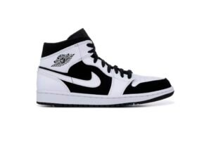 Air Jordan 1 Mid WHITE BLACK