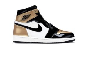 Air Jordan 1 Retro High PATENT GOLD TOE