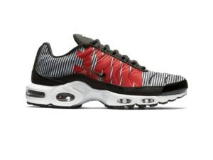 Air Max Plus TN STRIPED WHITE BLACK RED