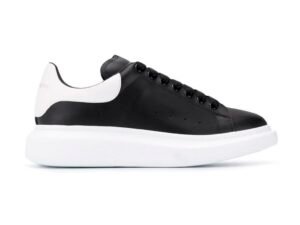 Alexander McQueen Oversized Sneaker BLACK WHITE