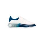 Alexander McQueen Oversized Sneaker Clear Sole WHITE BLUE