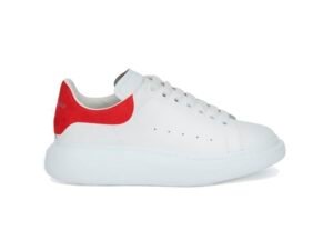 Alexander McQueen Oversized Sneaker WHITE RED