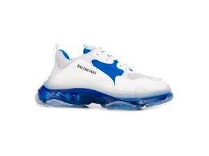 Triple-S CLEAR SOLE WHITE BLUE