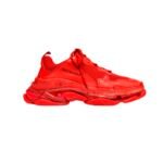 Triple-S CLEAR SOLE RED