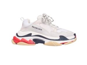 Triple-S WHITE BLACK RED