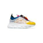 Chain Reaction Sneaker WHITE BLUE YELLOW
