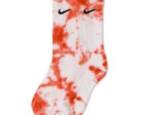 CALCETINES TIE DYE NARANJA