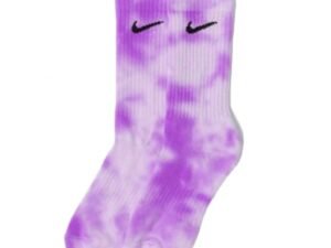 CALCETINES TIE DYE VIOLETA