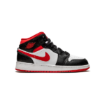 Air Jordan 1 Mid Gym Red Black White
