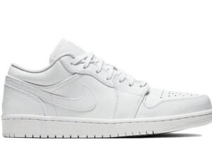 Jordan 1 Low Triple White