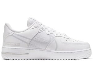 Nike Air force 1 React White Pure Platinum