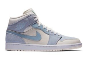 Jordan 1 Mid Mixed Textures Blue