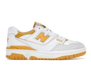 NB 550 Sea Salt Varsity Oro