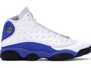 Jordan 13 White Hyper Royal Black