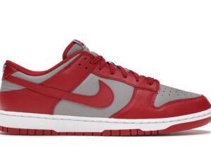 Nike Dunk Low Retro Medium Grey Varsity Red UNLV