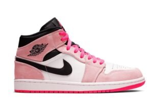 Jordan 1 Mid Hyper Pink