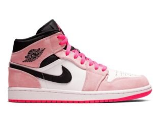 Jordan 1 Mid Hyper Pink