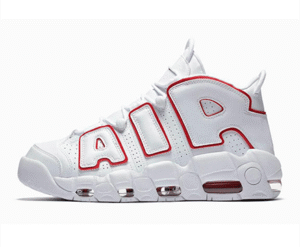 Nike Air More Uptempo White Red