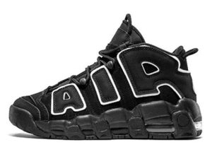 Nike Air More Uptempo Black & White