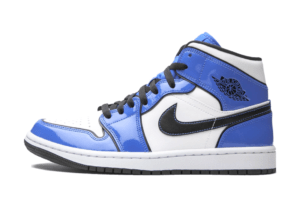 Jordan 1 Mid Signal Blue