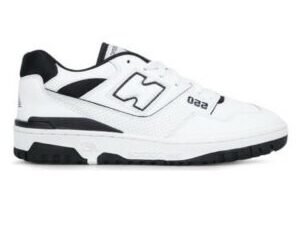 New Balance 550 white and black