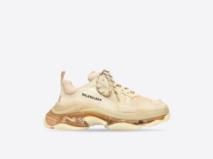 Triple S Clear Sole Beige