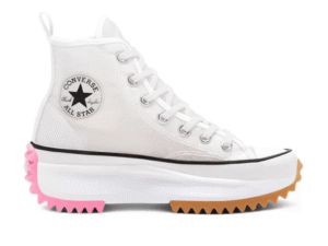 CONVERSE RUN STAR HIKE HIGH TOP BLANCAS Y ROSAS