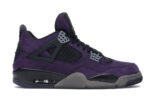 Jordan Retro 4 Travis Scott Purple