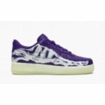 AIR FORCE 1 LOW ’07 QS “Purple Skeleton Halloween”