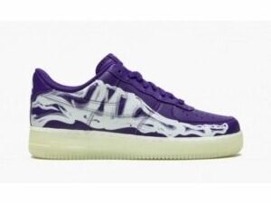 AIR FORCE 1 LOW ’07 QS “Purple Skeleton Halloween”