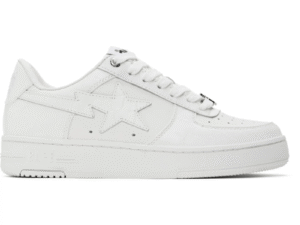 BAPE White ‘BAPE’ STA #3 Sneakers
