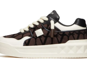 One Stud XL leather sneakers